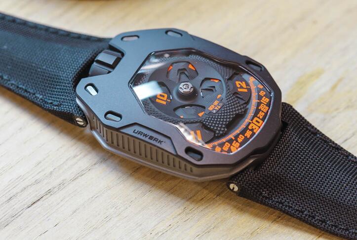 Urwerk Watch Replica 105 Clockwork Orange collection UR-105 TA